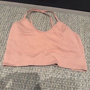 Rose Seamless Tan Bralette Size M